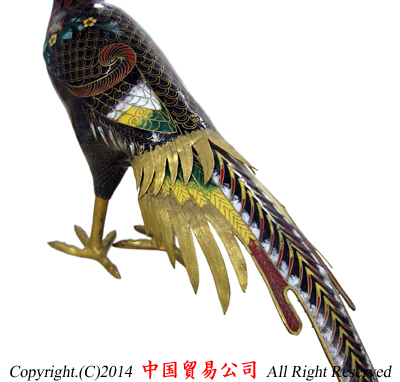 古景泰藍 雉