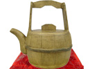 宜興茶壷　桶型茶壷